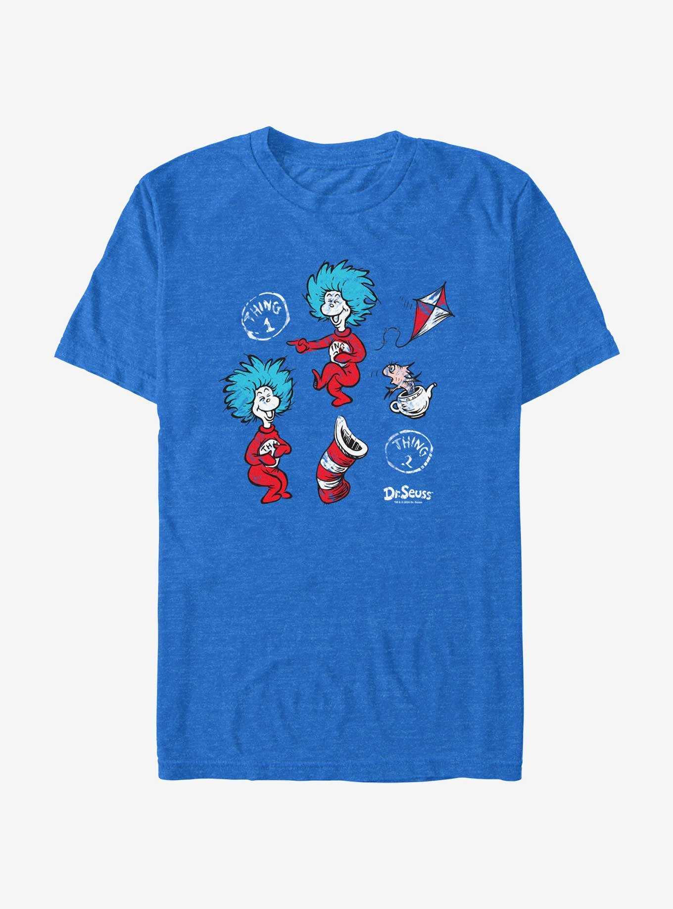 Dr. Seuss Thing 1 Thing 2 Laughing T-Shirt, , hi-res