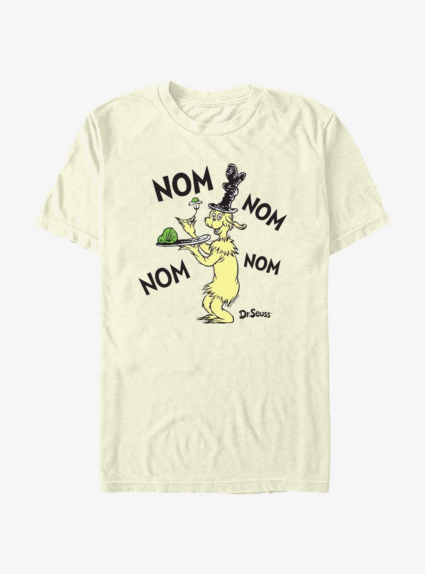 Dr. Seuss Nom Nom Nom Nom T-Shirt, NATURAL, hi-res