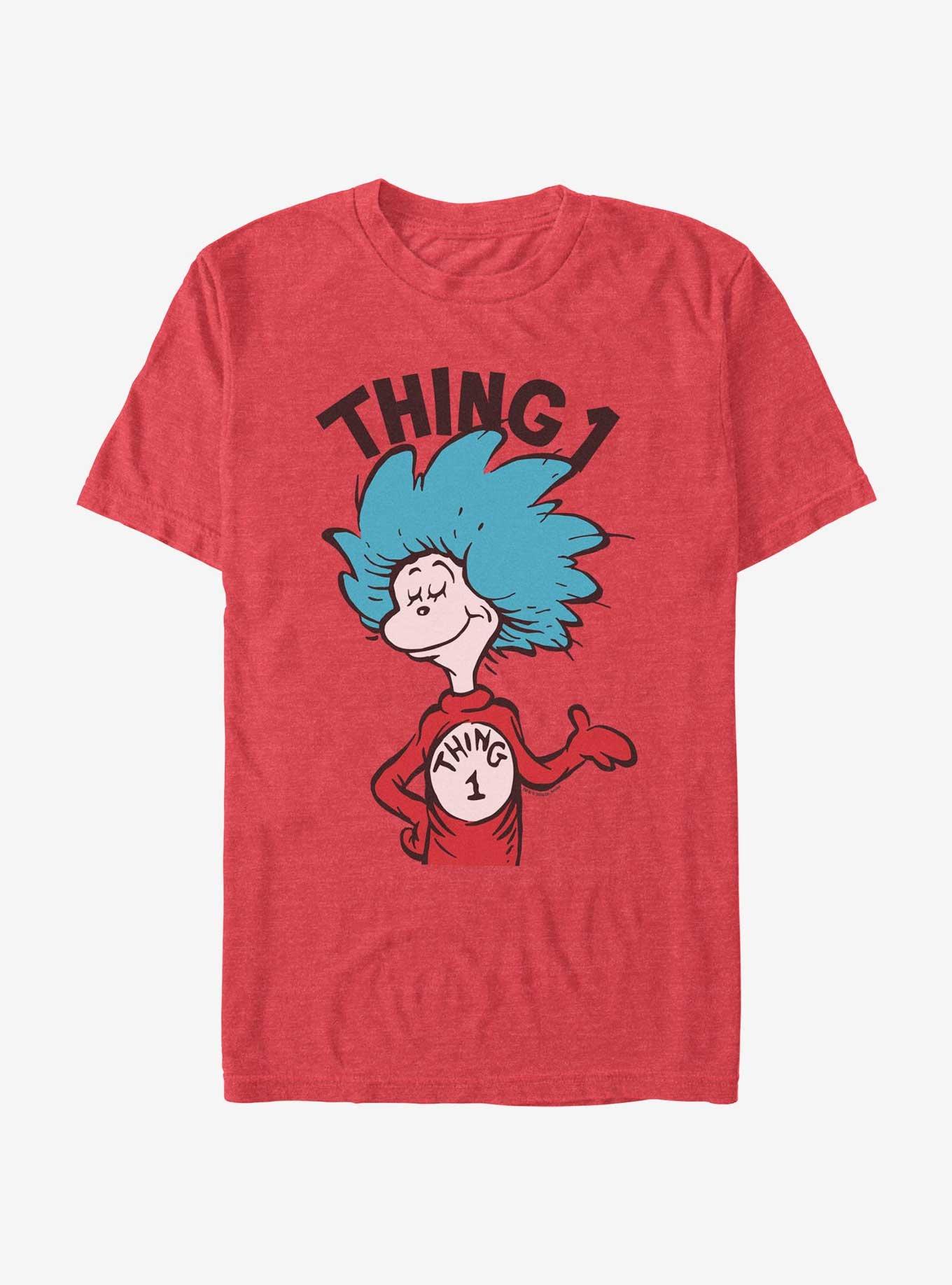 Dr. Seuss Thing 1 Portrait T-Shirt, , hi-res