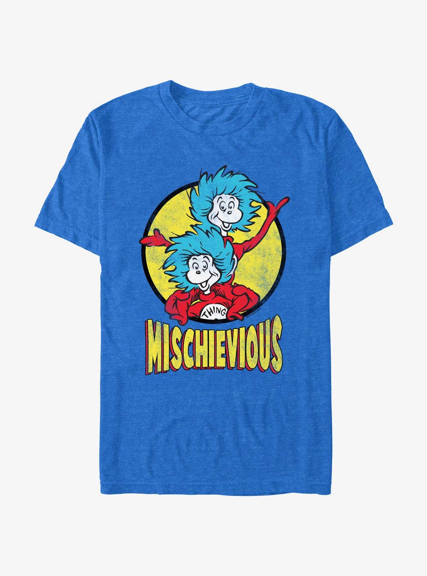 Dr. Seuss Mischievious T-Shirt, ROY HTR, hi-res