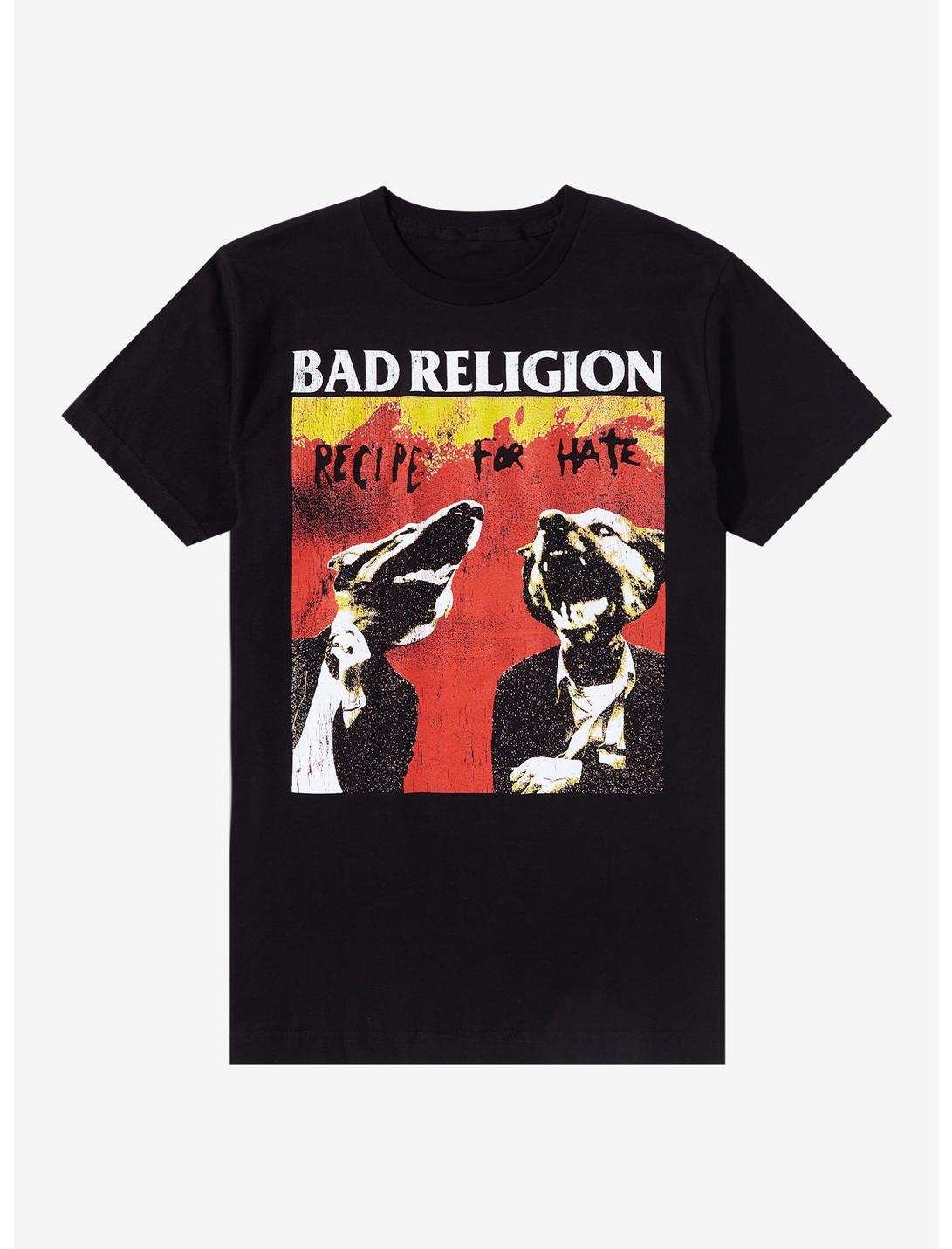 Bad Religion Recipe For Hate T-Shirt, BLACK, hi-res