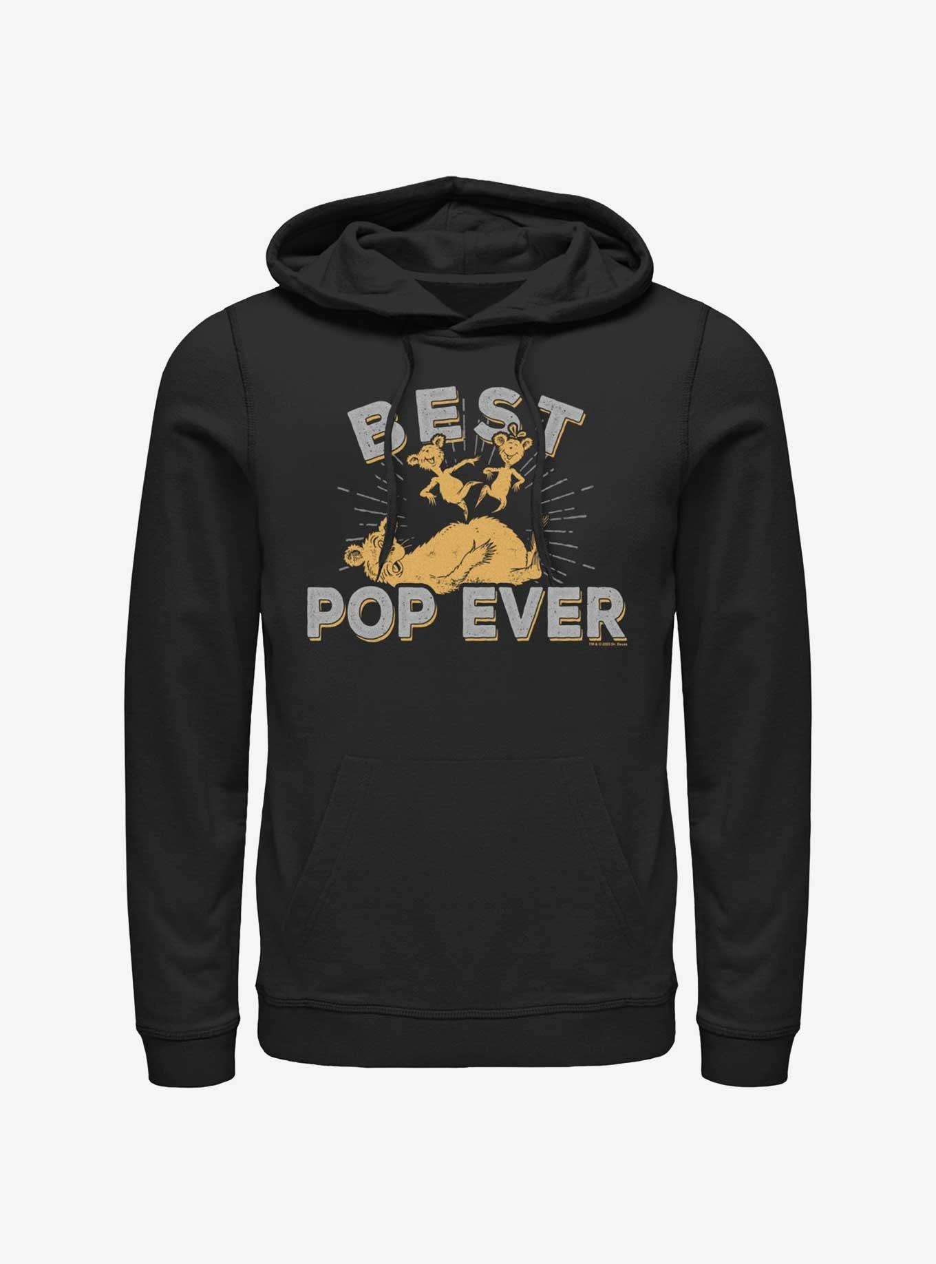 Dr. Seuss Hop On Pop Best Pop Ever Hoodie, BLACK, hi-res