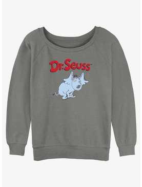 Dr. Seuss Horton Womens Slouchy Sweatshirt, , hi-res