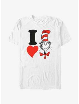Dr. Seuss I Heart Hat Cat T-Shirt, , hi-res