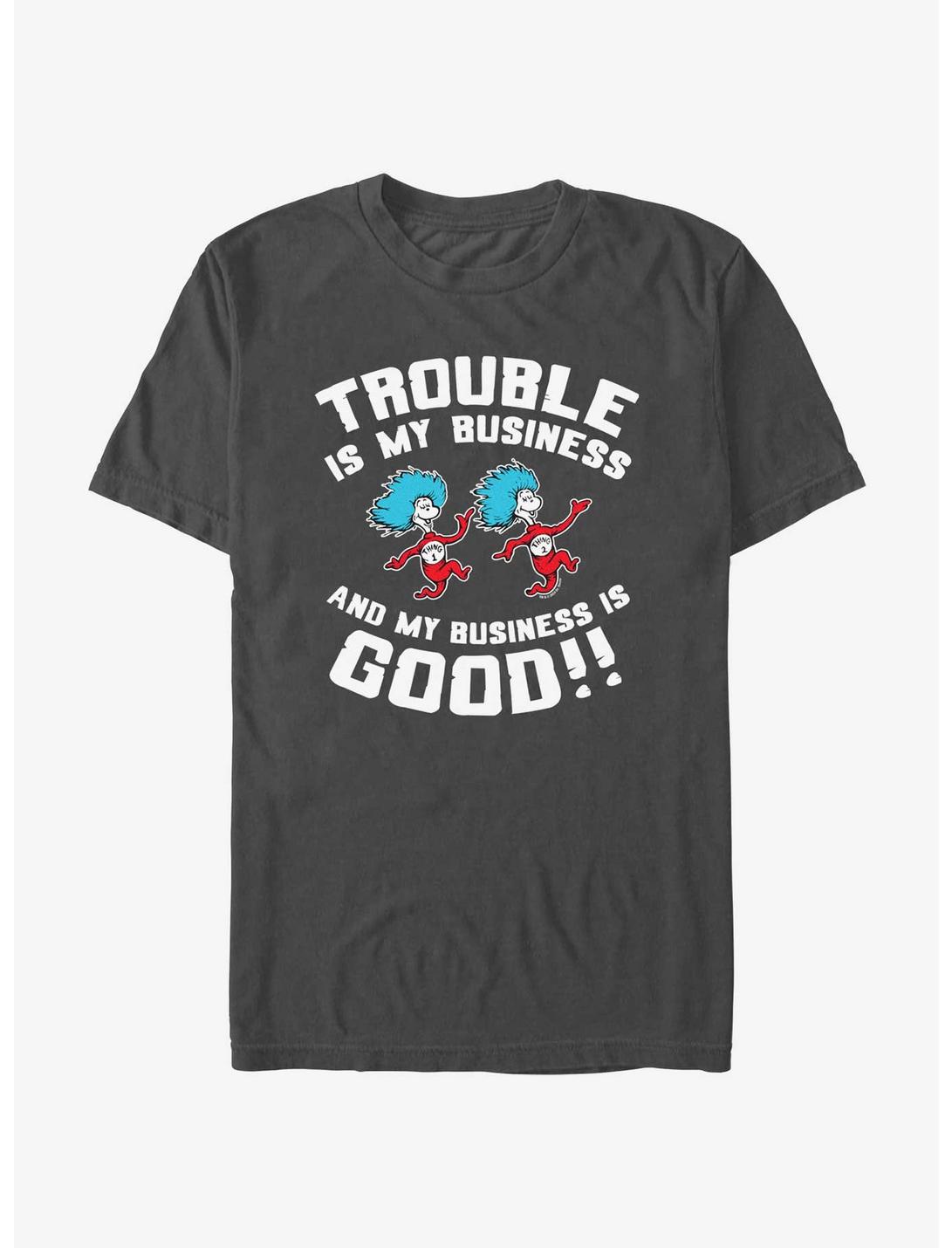Dr. Seuss Team Trouble T-Shirt, CHARCOAL, hi-res