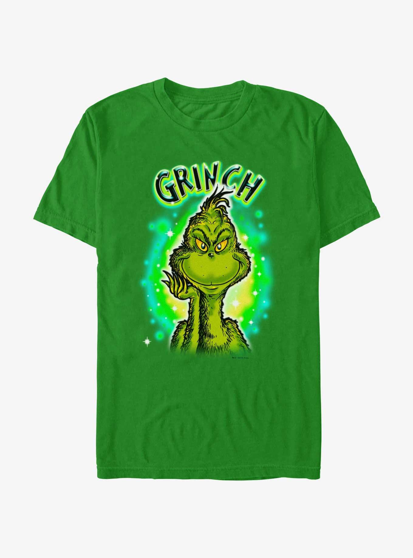 Dr. Seuss Brushy Grinch T-Shirt, , hi-res