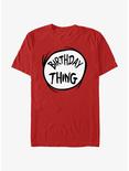 Dr. Seuss Birthday Thing T-Shirt, RED, hi-res