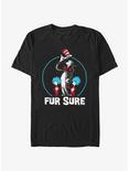 Dr. Seuss Team Fur T-Shirt, BLACK, hi-res