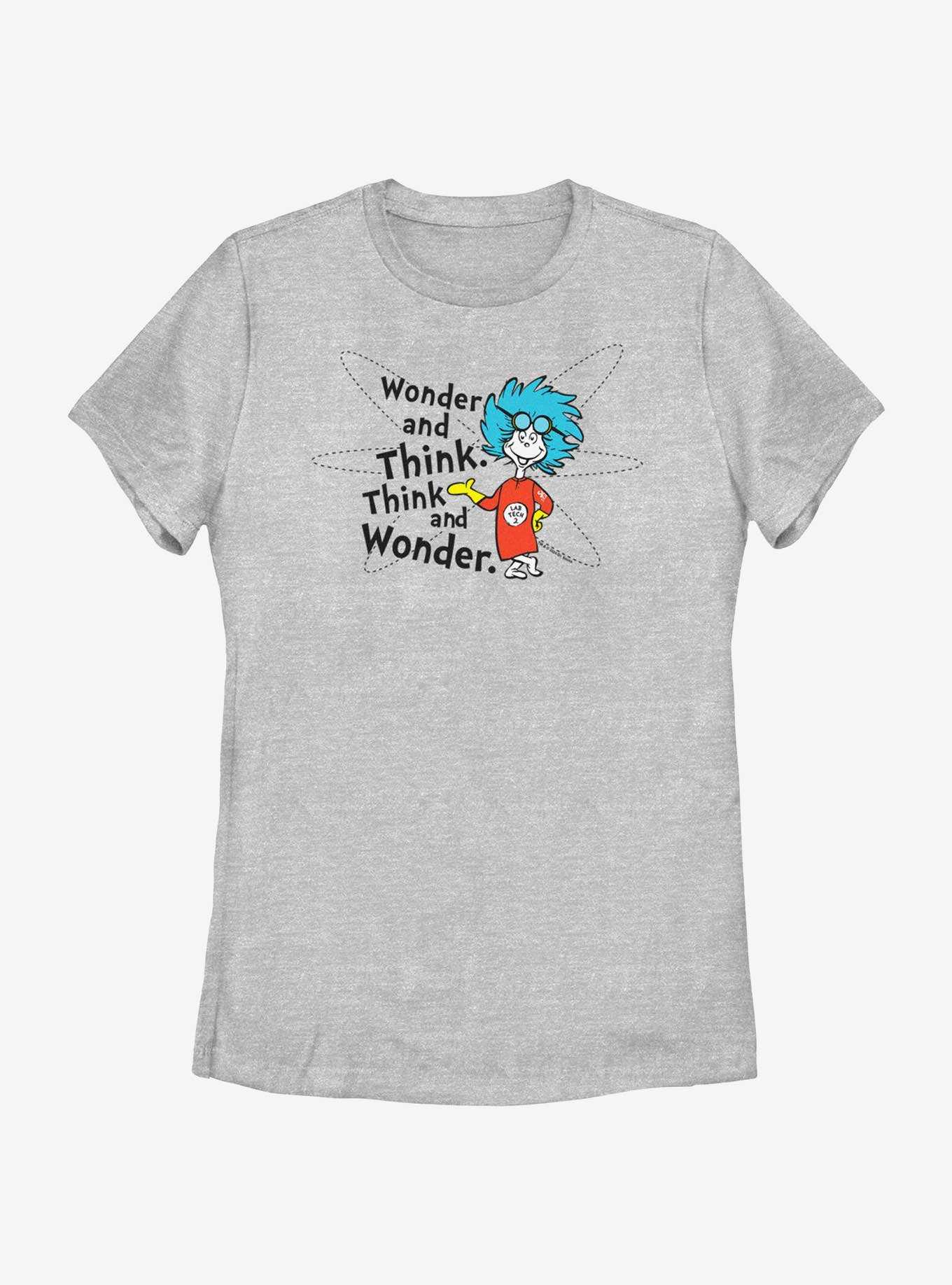 Dr. Seuss Think And Wonder Womens T-Shirt, , hi-res
