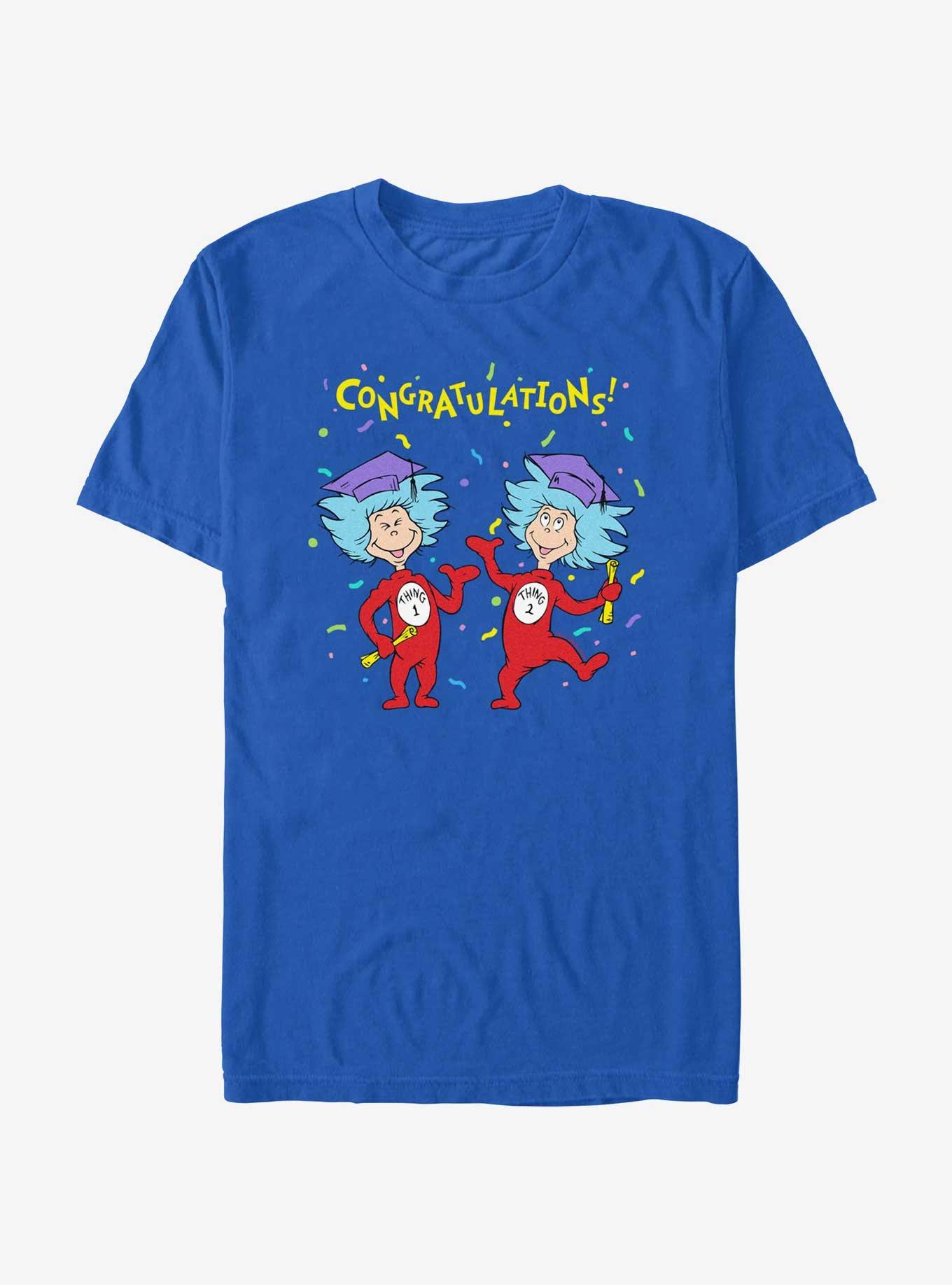 Dr. Seuss Graduated Little Things T-Shirt, ROYAL, hi-res