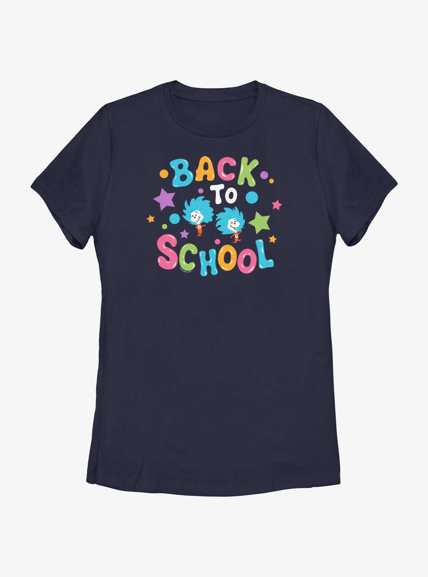 Dr. Seuss School Thing Two Womens T-Shirt, , hi-res