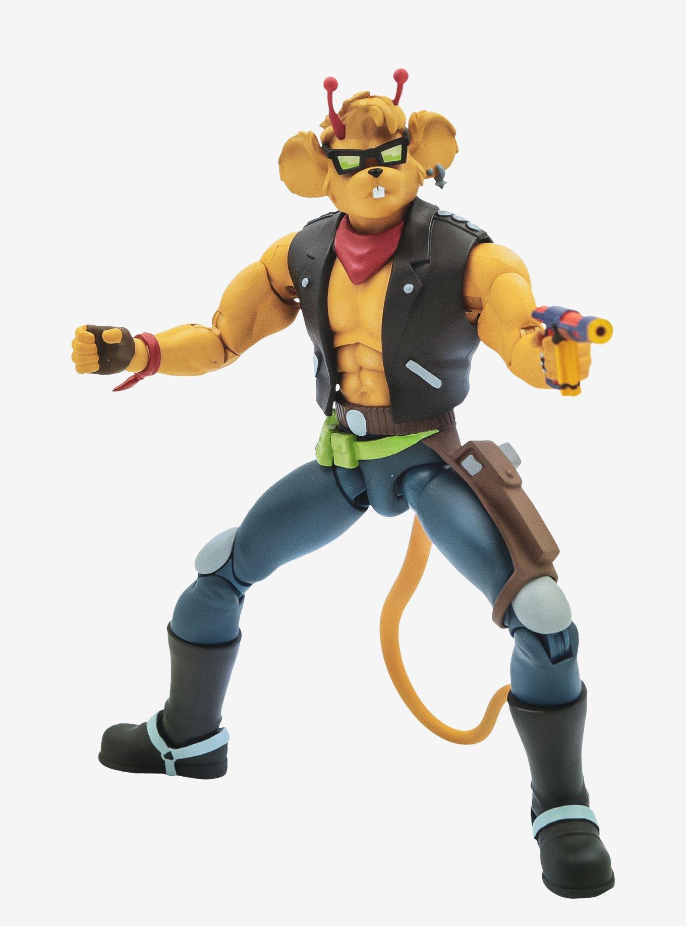 Biker Mice From Mars Throttle Action Figure, , hi-res