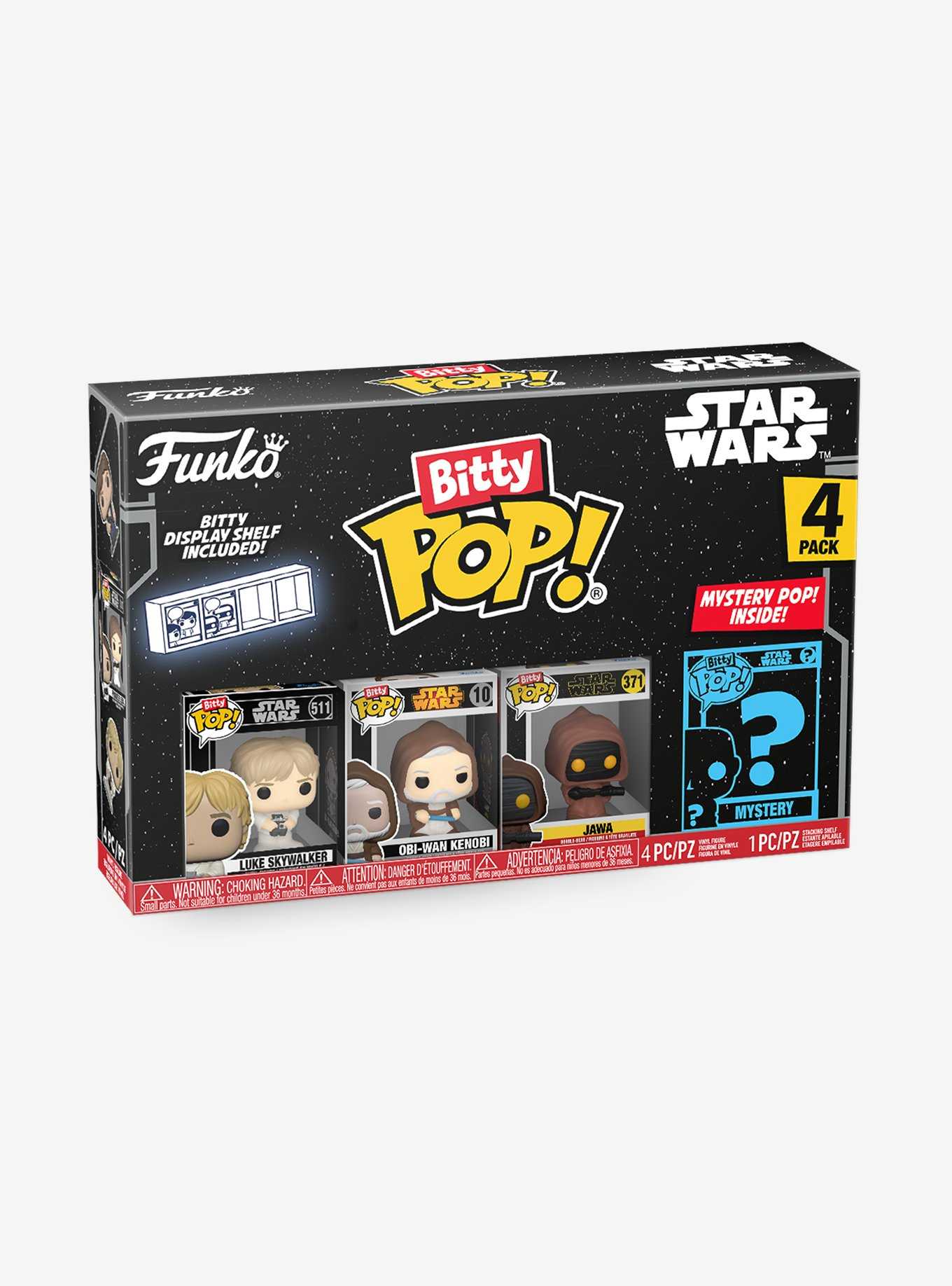 Funko Star Wars Luke Skywalker Bitty Pop! Figure Set, , hi-res