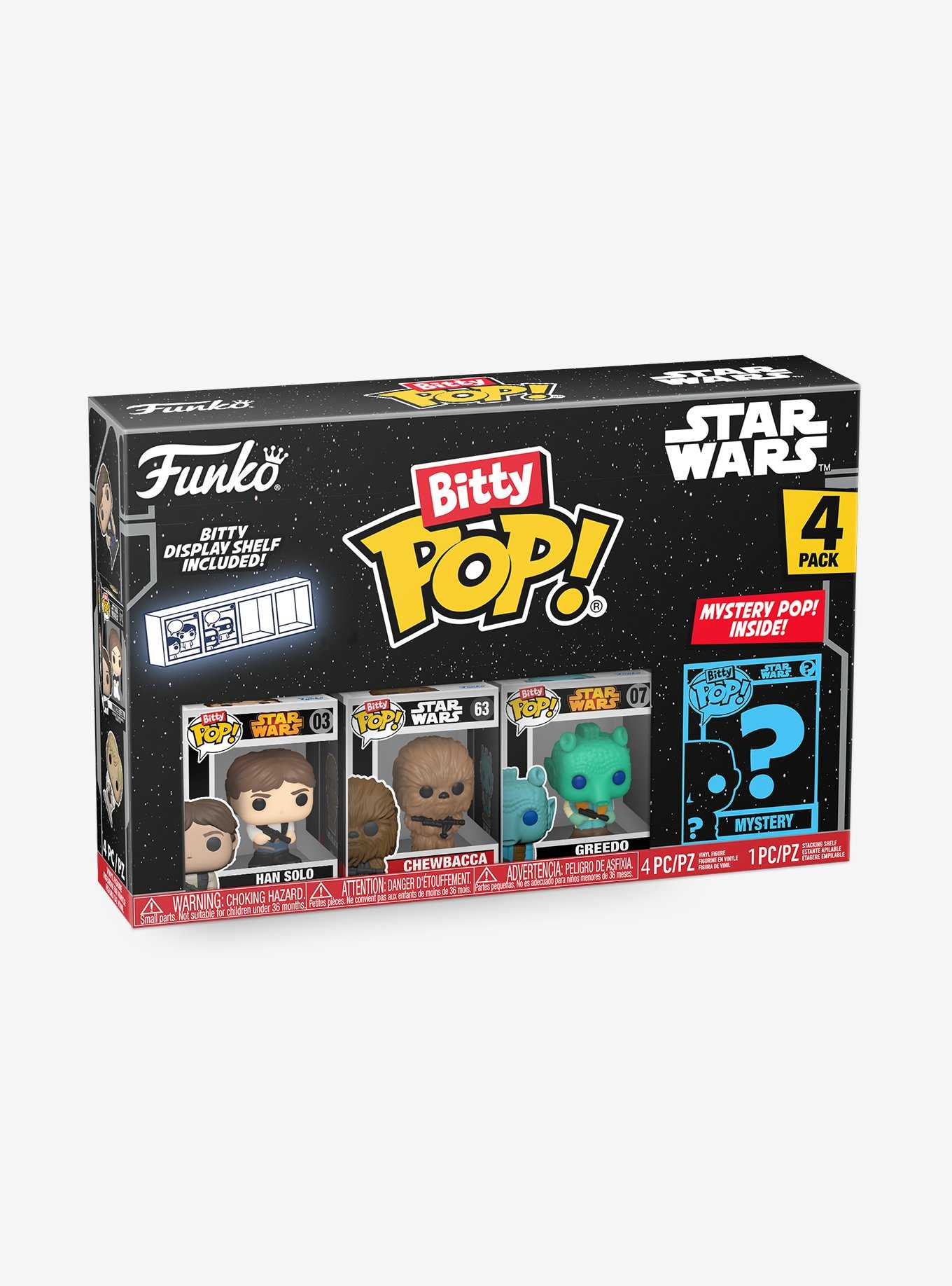 Funko Star Wars Han Solo Bitty Pop! Figure Set, , hi-res