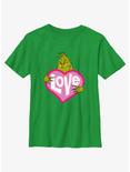 Dr. Seuss Love The Grinch Youth T-Shirt, KELLY, hi-res