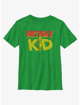 Dr. Seuss Bday Grinch Kid Youth T-Shirt, , hi-res