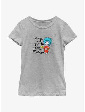 Dr. Seuss Think And Wonder Youth Girls T-Shirt, , hi-res
