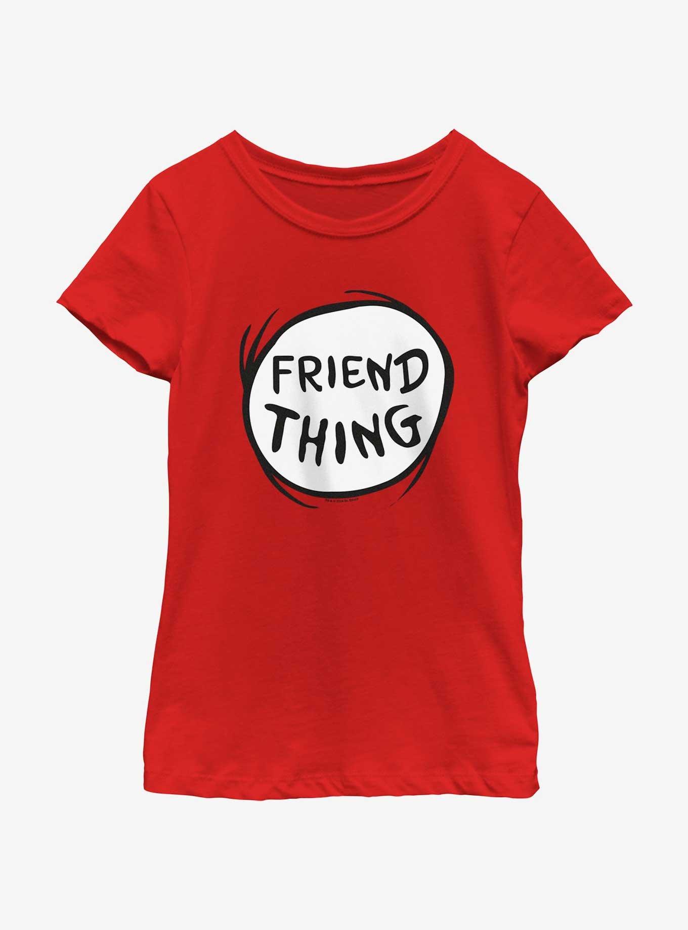 Dr. Seuss Friend Thing Youth Girls T-Shirt