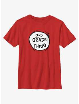 Dr. Seuss 2ND Grade Emblem Youth T-Shirt, , hi-res