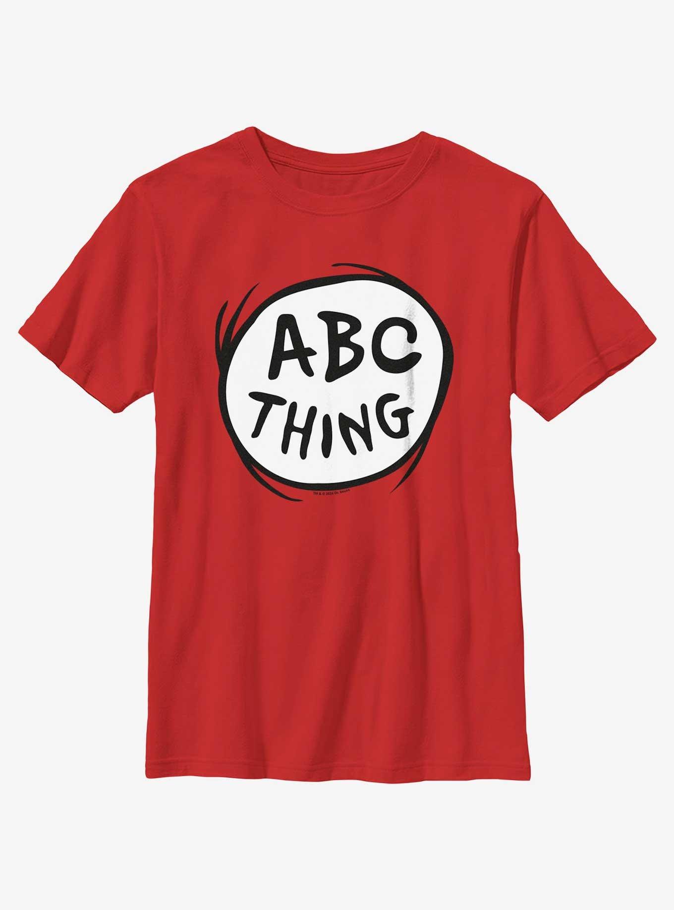 Dr. Seuss Abc Thing Youth T-Shirt, , hi-res