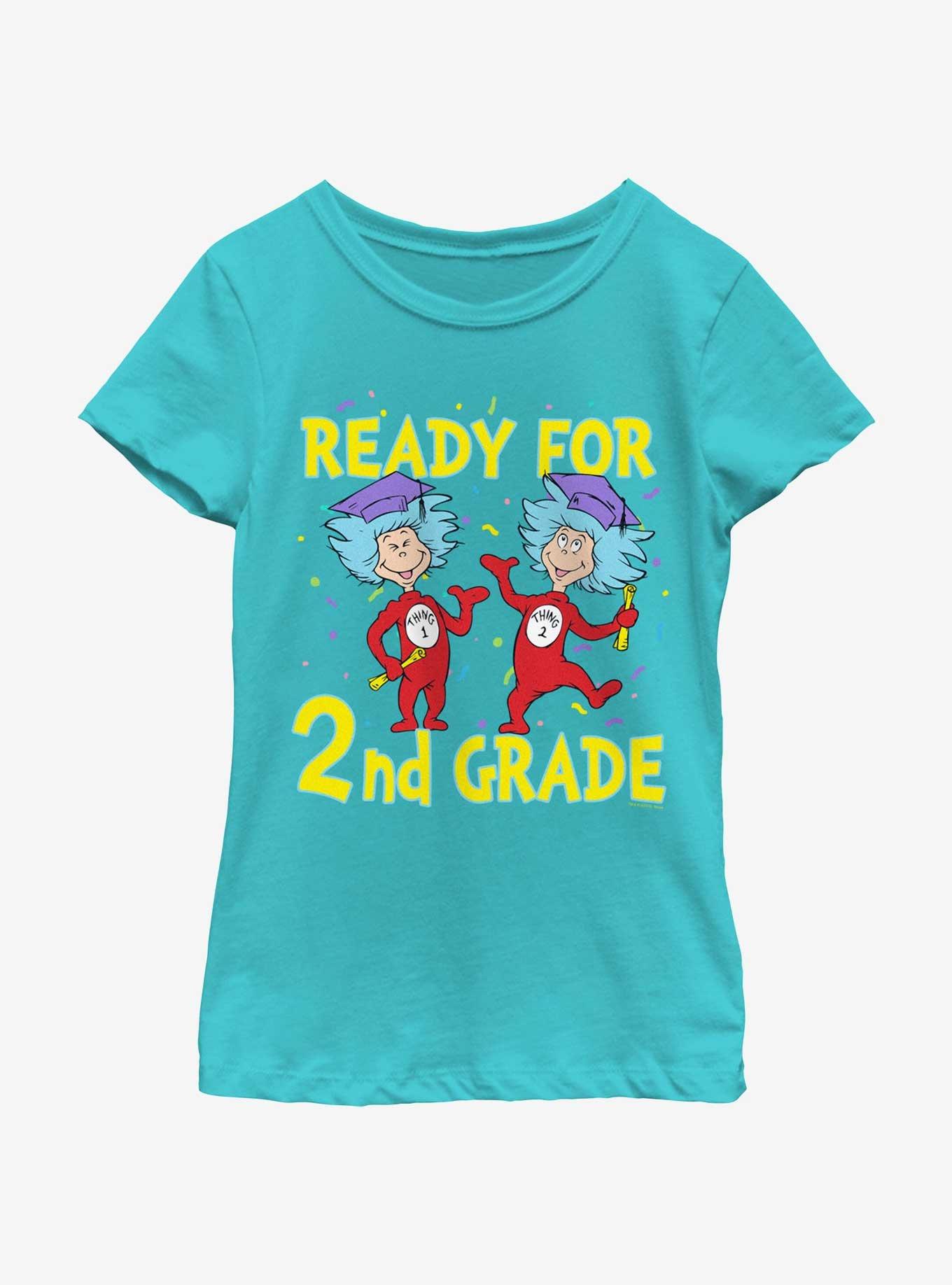 Dr. Seuss Second Grade Youth Girls T-Shirt