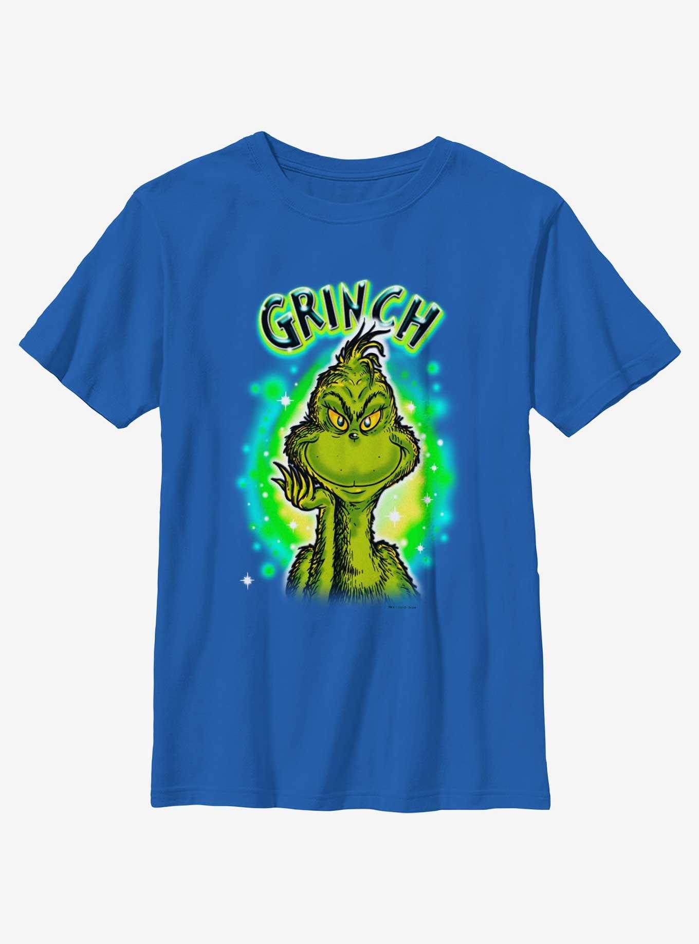 Dr. Seuss Brushy Grinch Youth T-Shirt, , hi-res