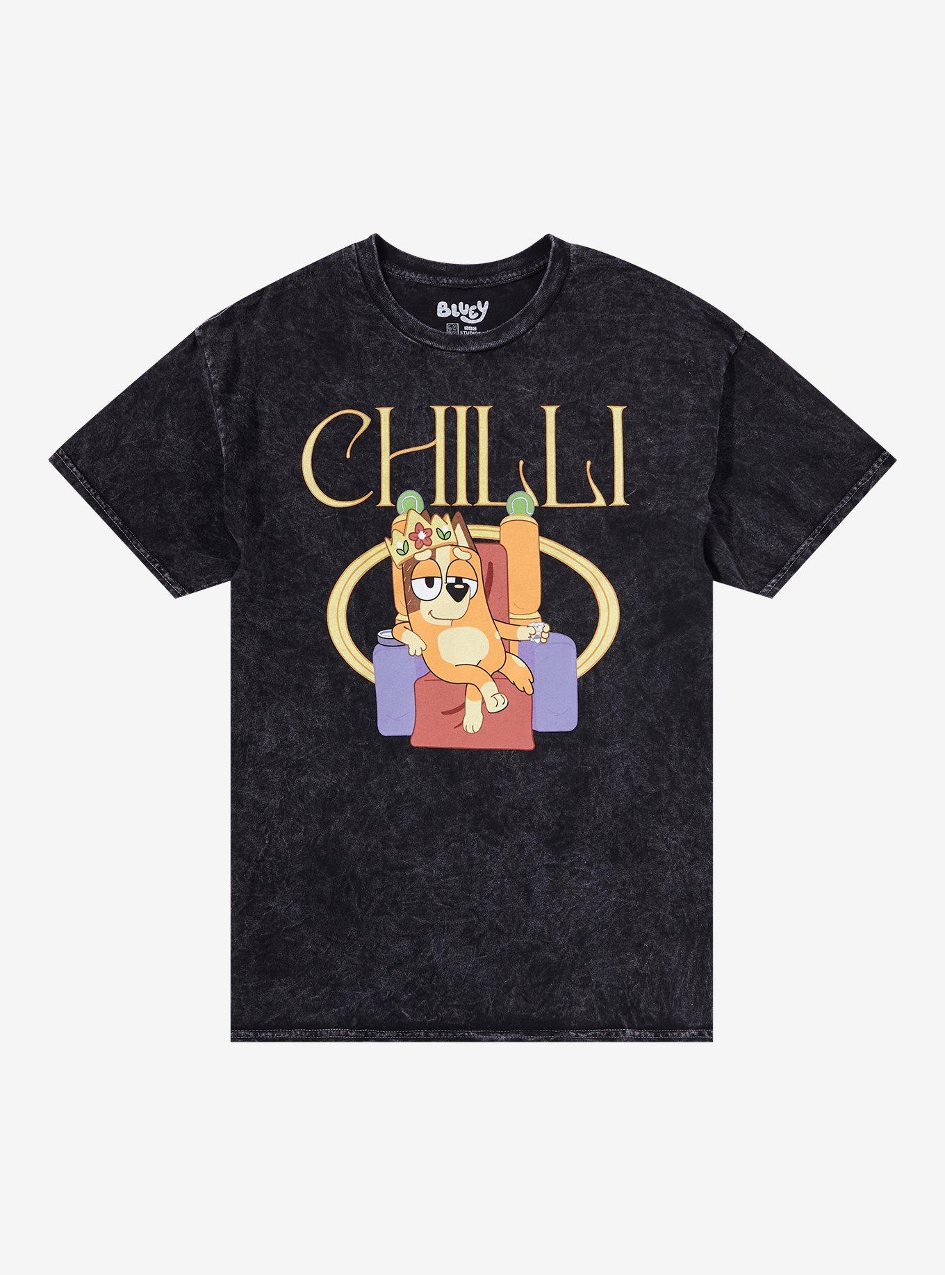 Bluey Chilli Throne T-Shirt, MULTI, hi-res