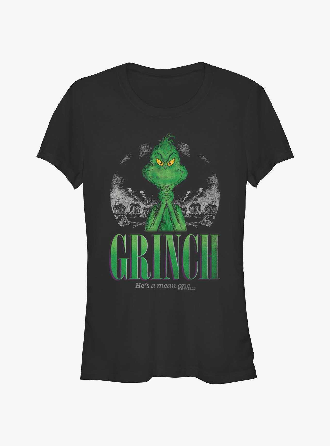 Dr. Seuss The Grinch He'S A Mean One Girls T-Shirt, , hi-res