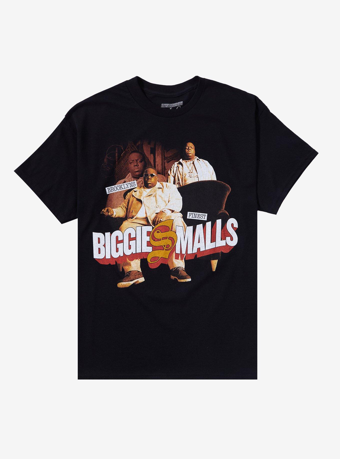 Notorious B.I.G. Biggie Smalls Photo Collage T-Shirt, BLACK, hi-res