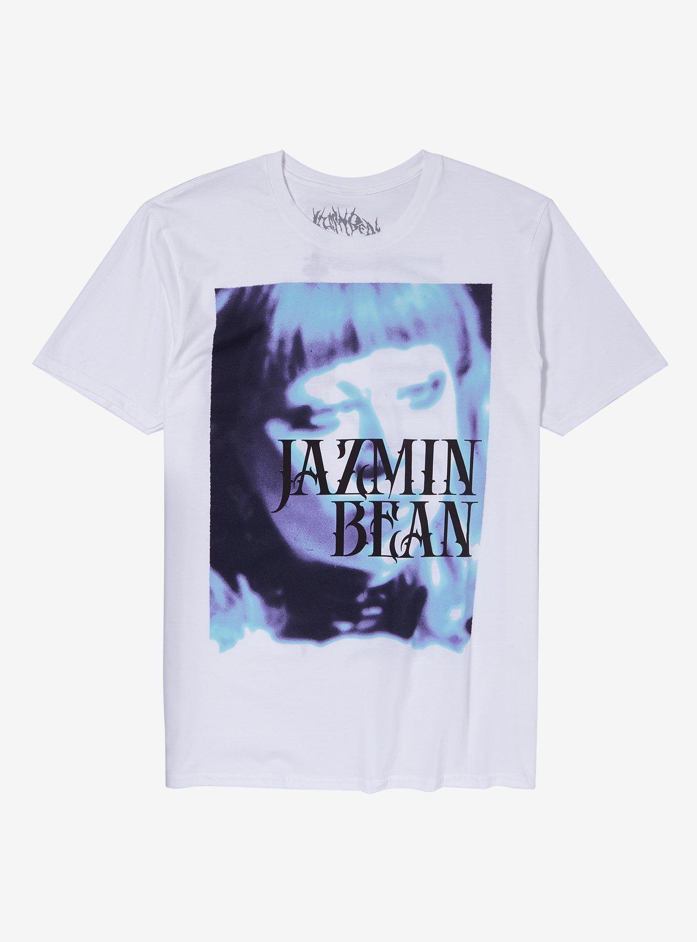 Jazmin Bean Terrified Two-Sided T-Shirt, BRIGHT WHITE, hi-res