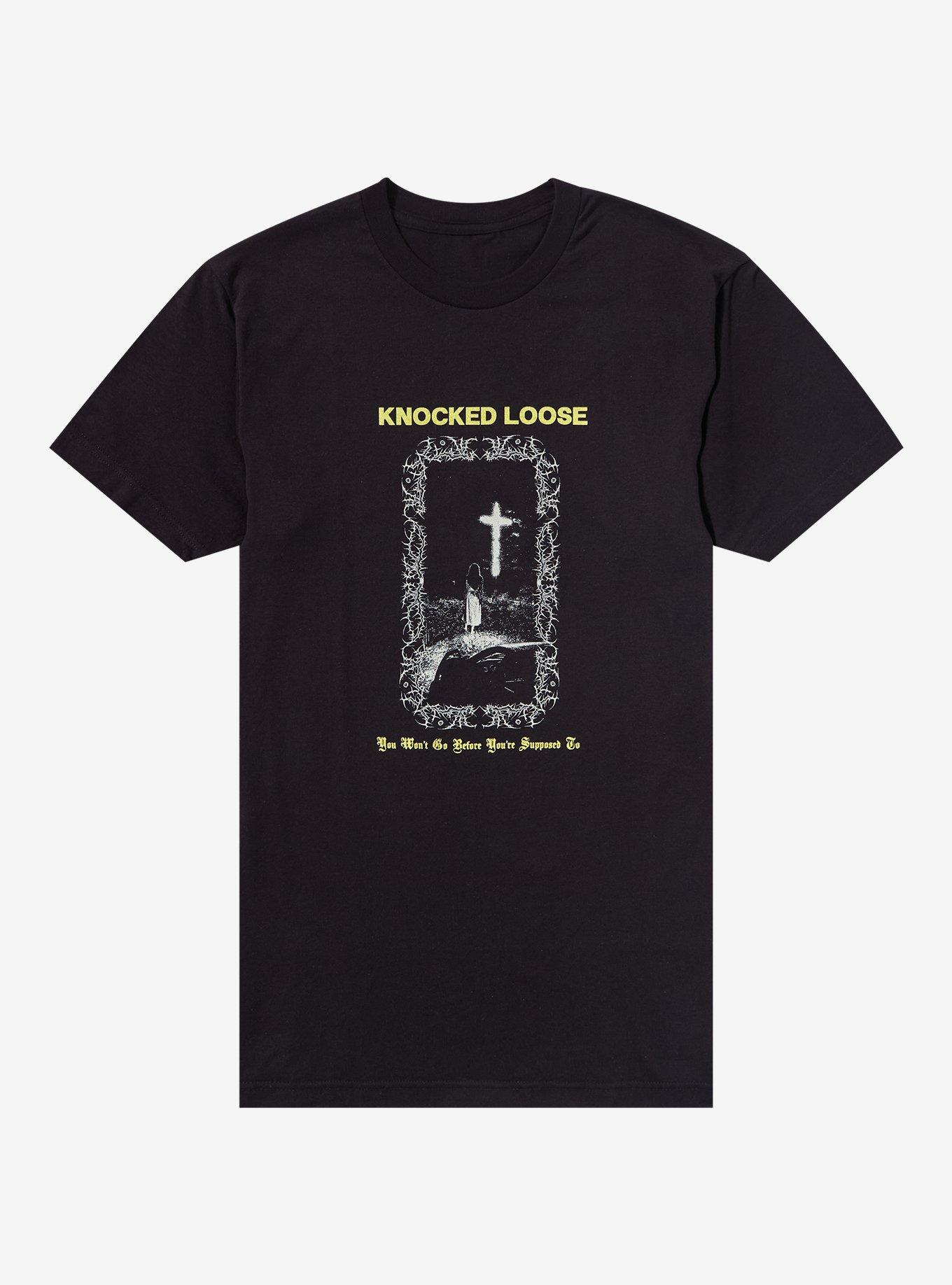 Knocked Loose You Won't Go Before You're Supposed To Album Artwork T-Shirt, BLACK, hi-res