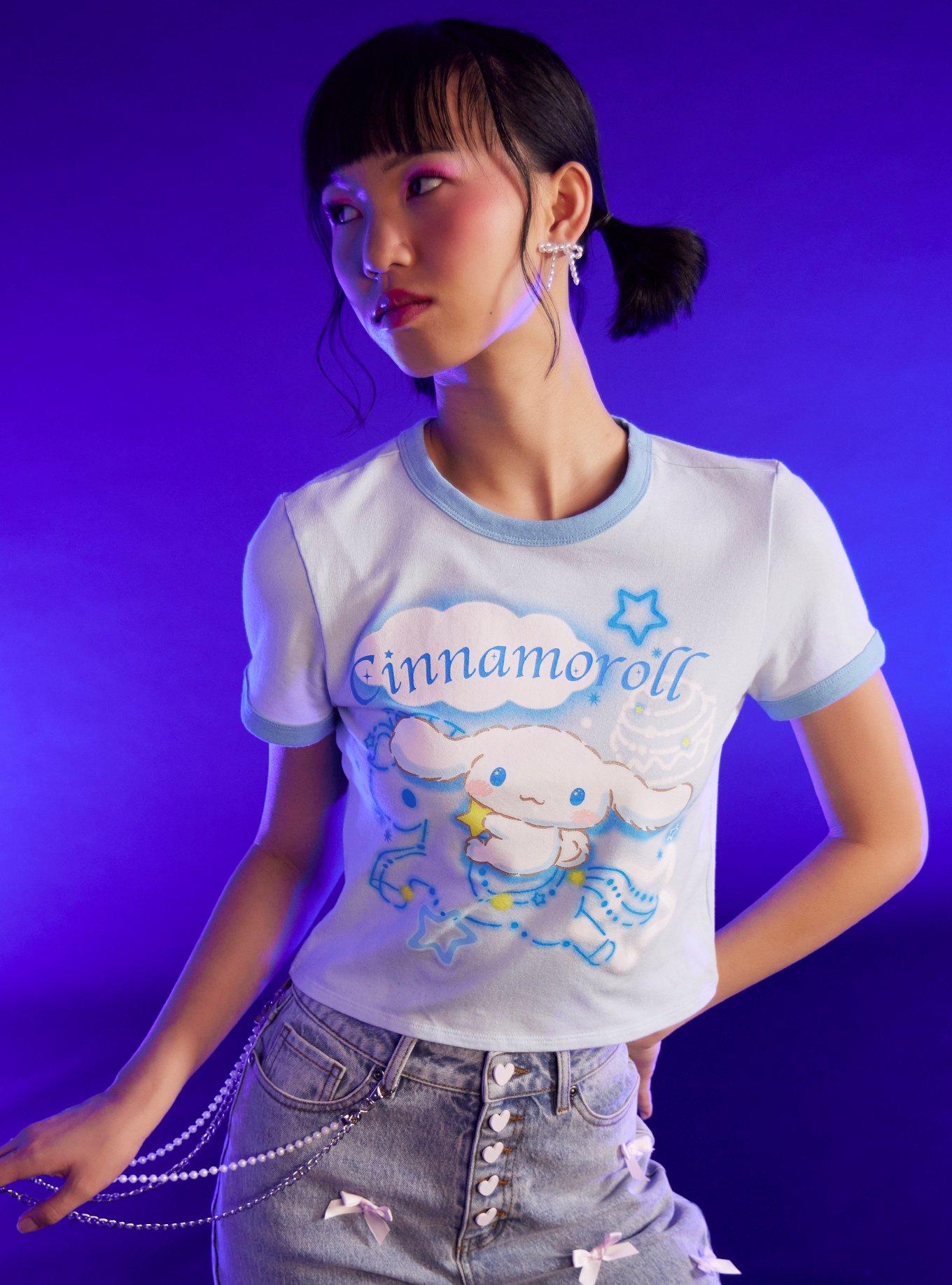 Cinnamoroll Starry Cloud Girls Ringer Baby T-Shirt, , hi-res