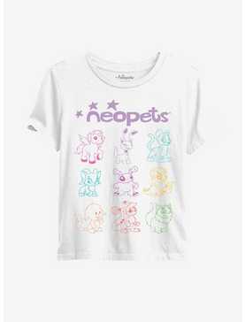 Neopets Outline Girls Baby T-Shirt, , hi-res