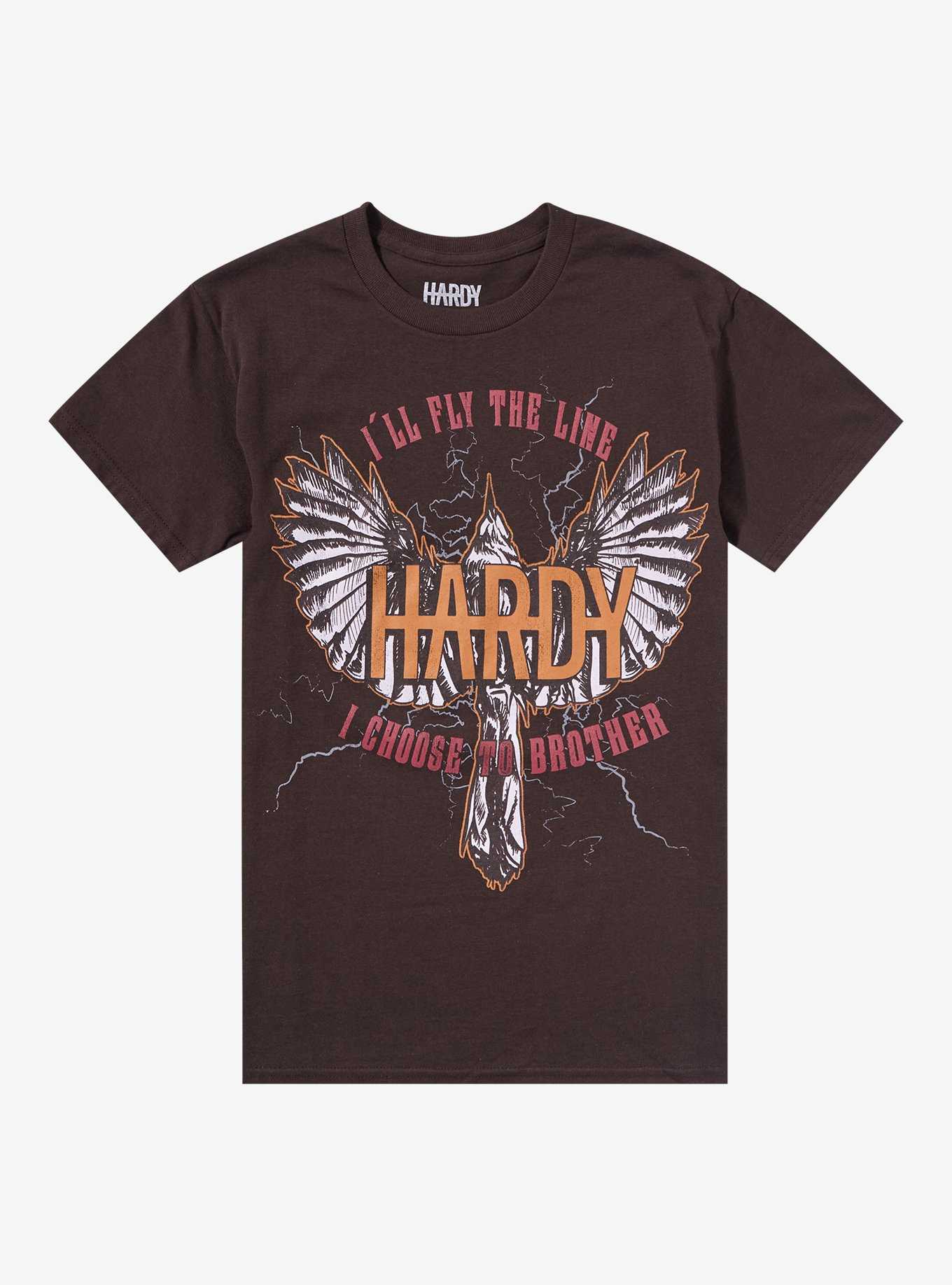 Hardy Eagle Boyfriend Fit Girls T-Shirt, , hi-res