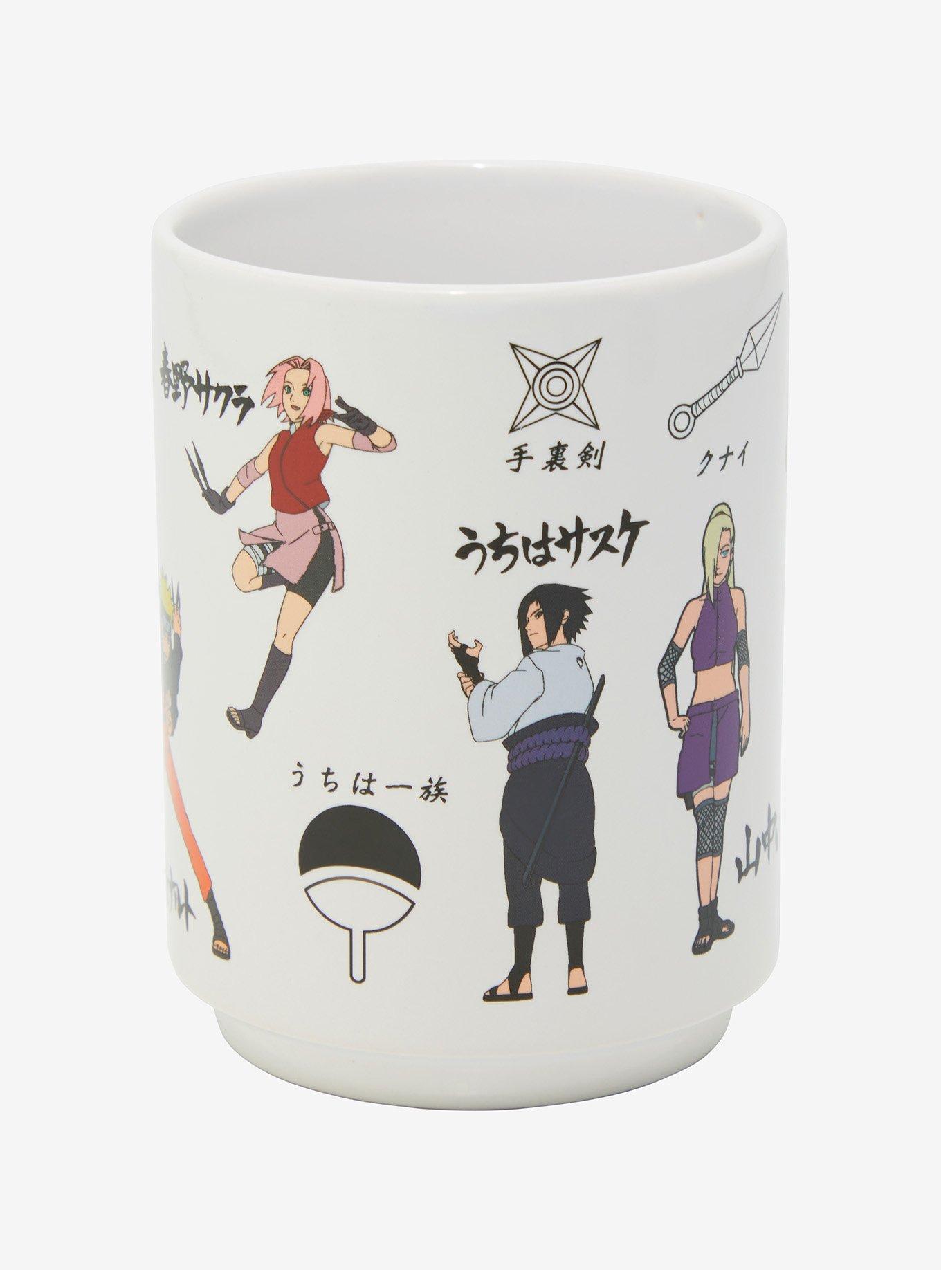 Naruto Shippuden Icons Japanese Teacup, , hi-res