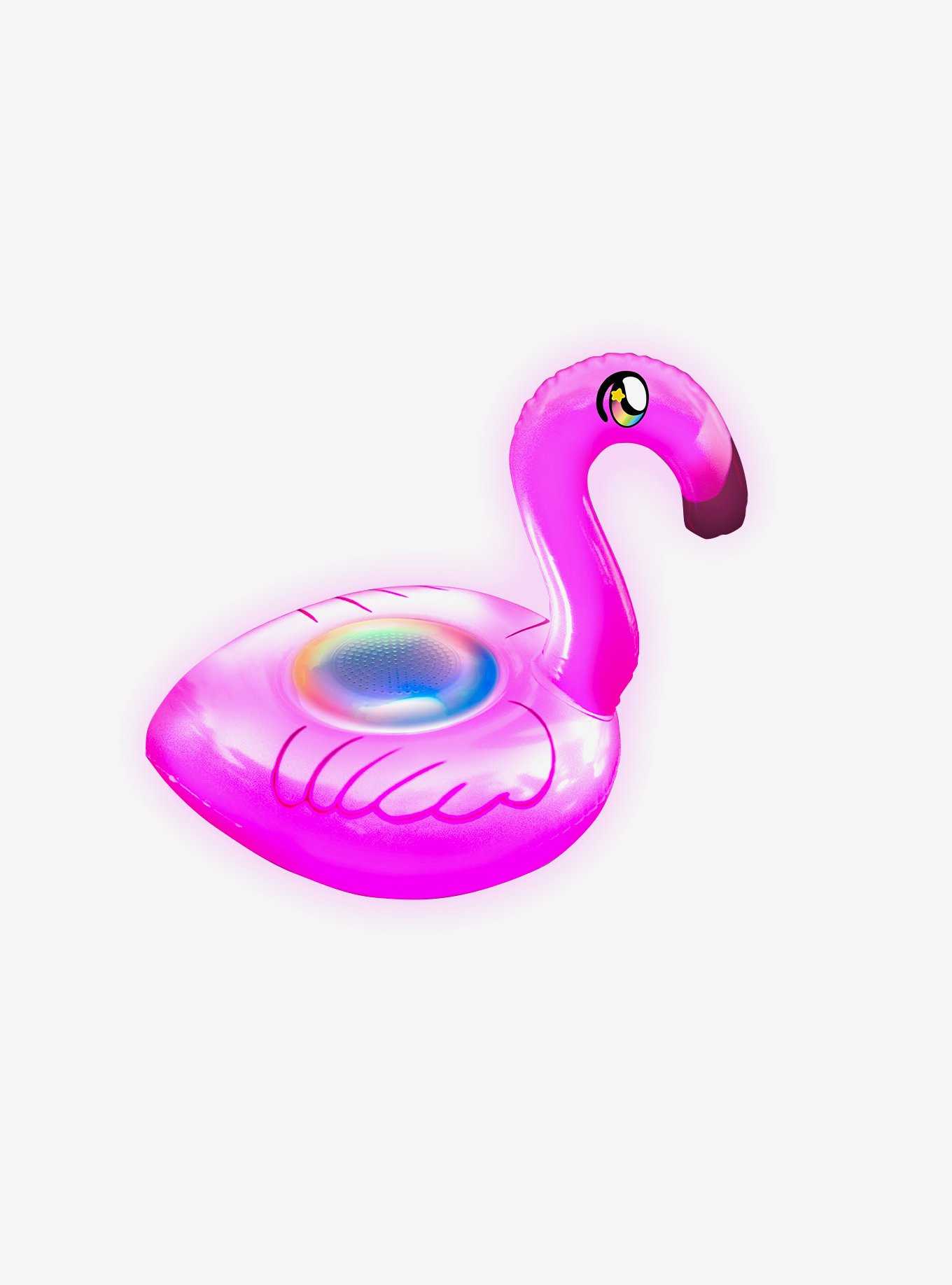 Floating Flamingo LED Speaker with Bluetooth, , hi-res