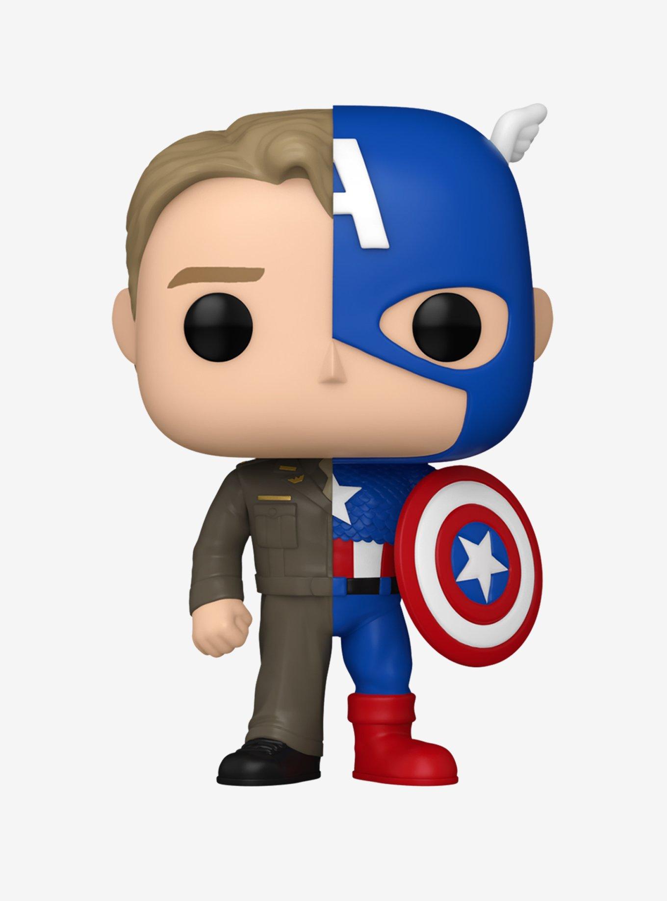 Funko Marvel Pop! Steve Rogers/Captain America Vinyl Bobble-Head, , hi-res