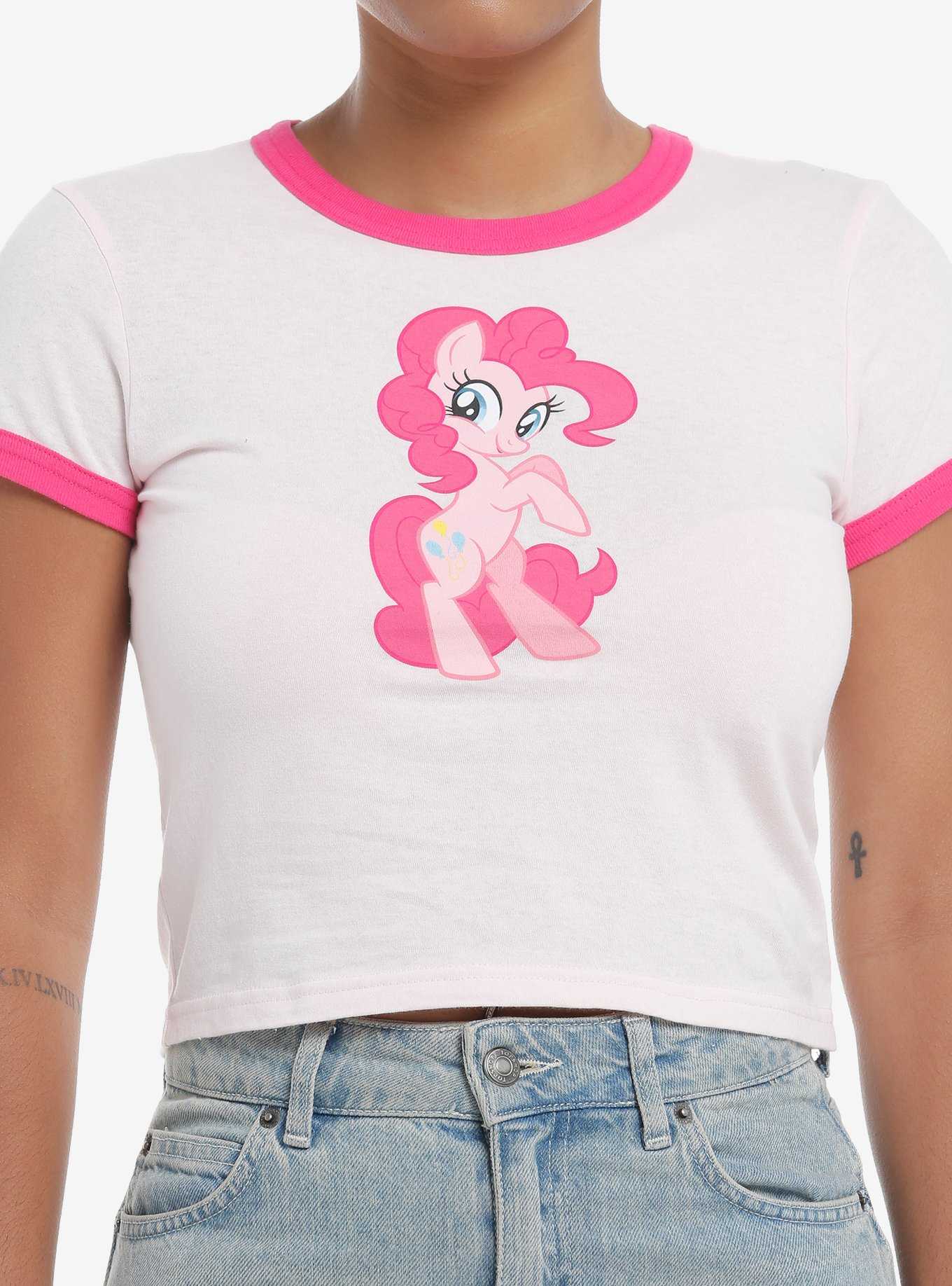 My Little Pony Pinkie Pie Ringer Girls Baby T-Shirt, , hi-res