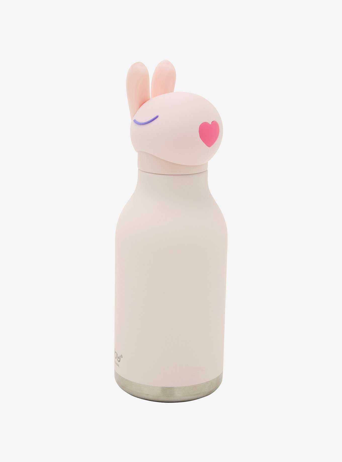 Asobu Bunny Heart Stainless Steel Water Bottle, , hi-res
