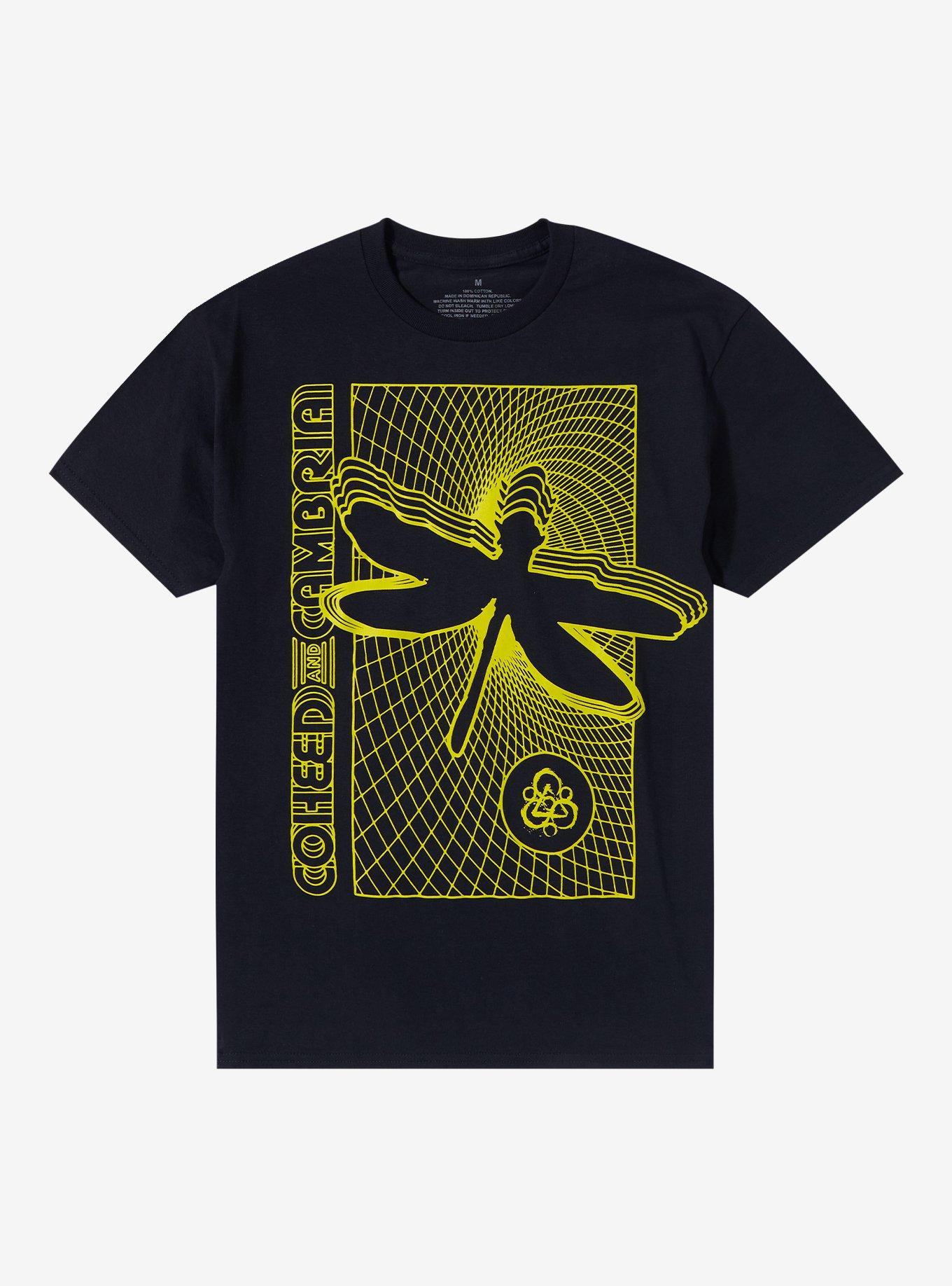 Coheed & Cambria Dragonfly Boyfriend Fit Girls T-Shirt, BLACK, hi-res