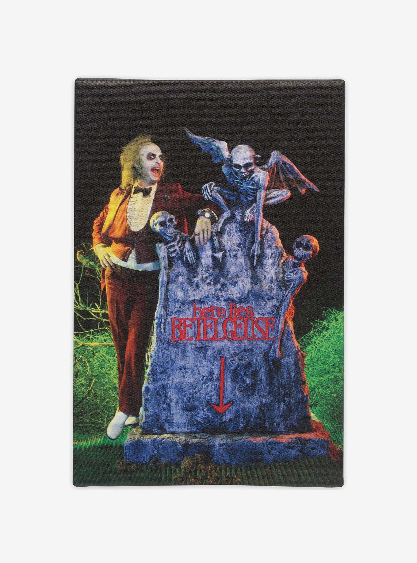 Beetlejuice Cemetery Canvas Wall Decor, , hi-res