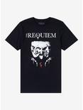 The Requiem Three Faces Boyfriend Fit Girls T-Shirt, BLACK, hi-res