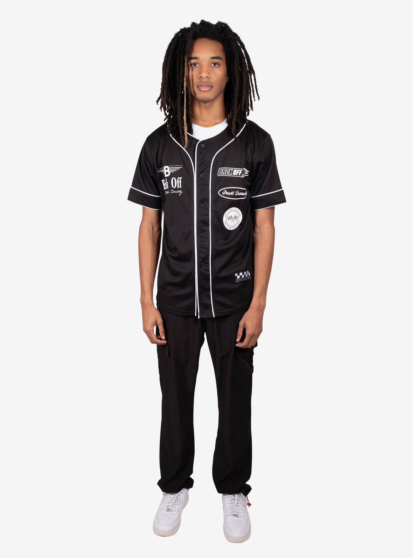 Back Off Mesh Baseball Jersey, , hi-res