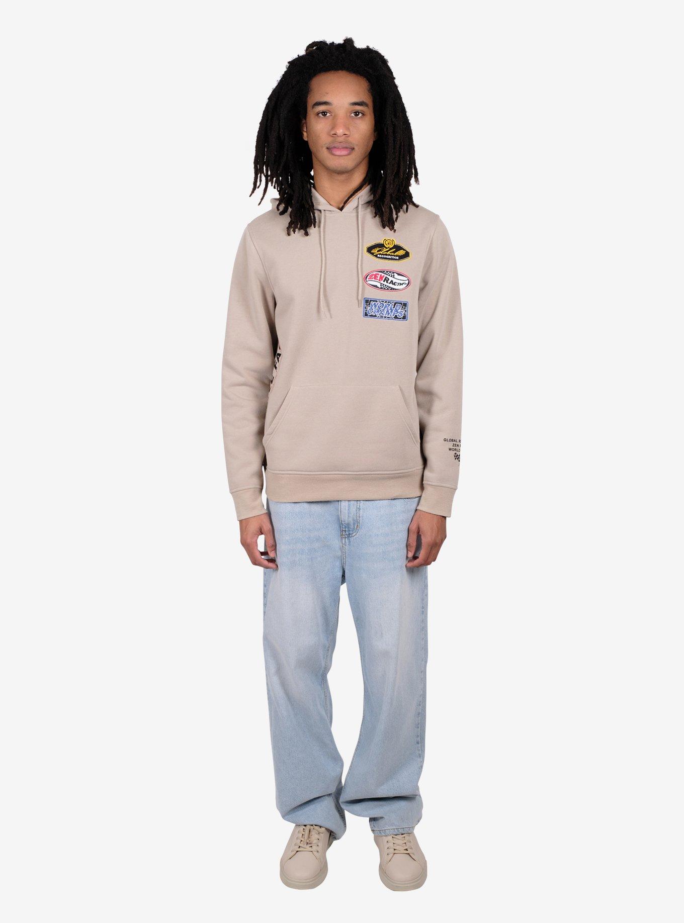 Live Fast Racing Hoodie Beige, , hi-res