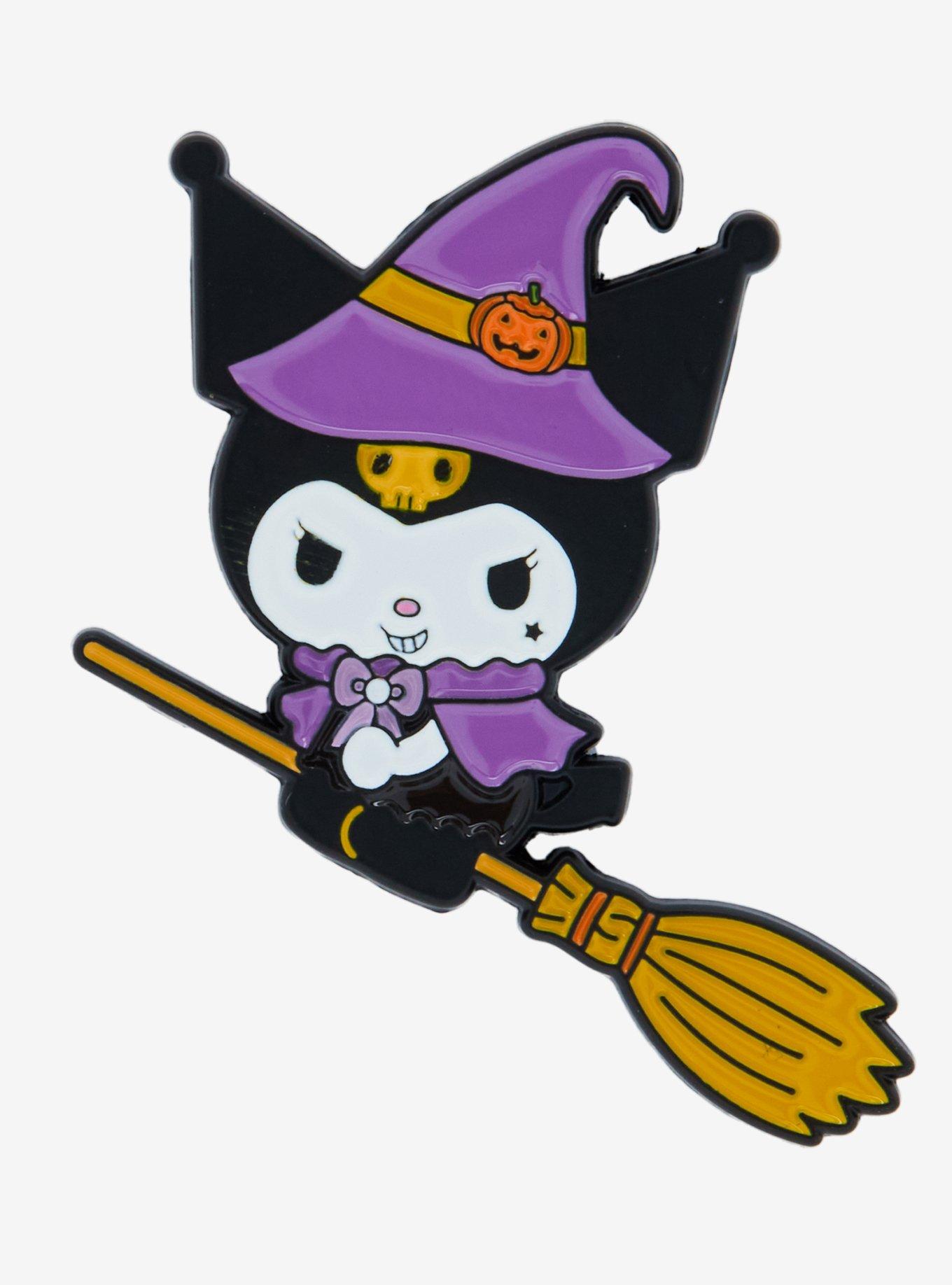 Sanrio Kuromi Witch Costume Enamel Pin — BoxLunch Exclusive, , hi-res