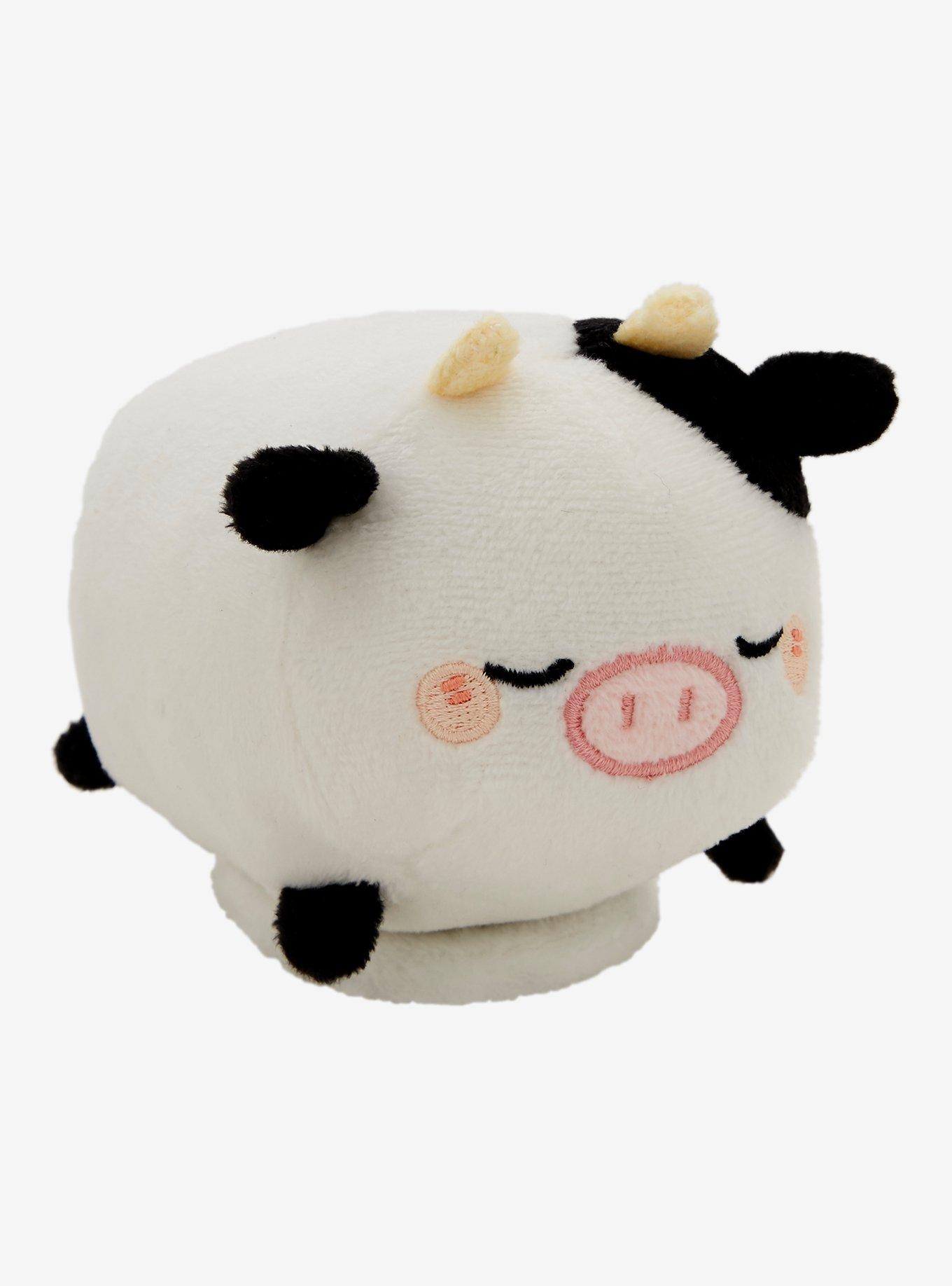Sleeping Cow 4 Inch Magnet Shoulder Plush &mdash; BoxLunch Exclusive, , hi-res