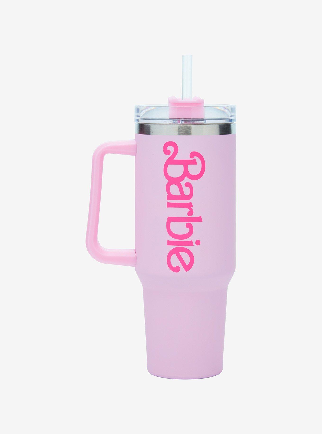 Barbie Pink Stainless Steel Travel Cup