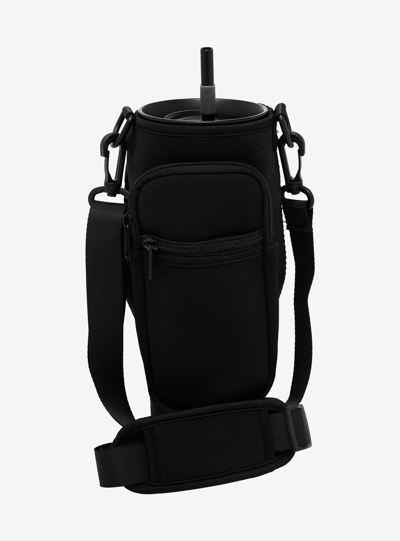Black Water Bottle Sling, , hi-res