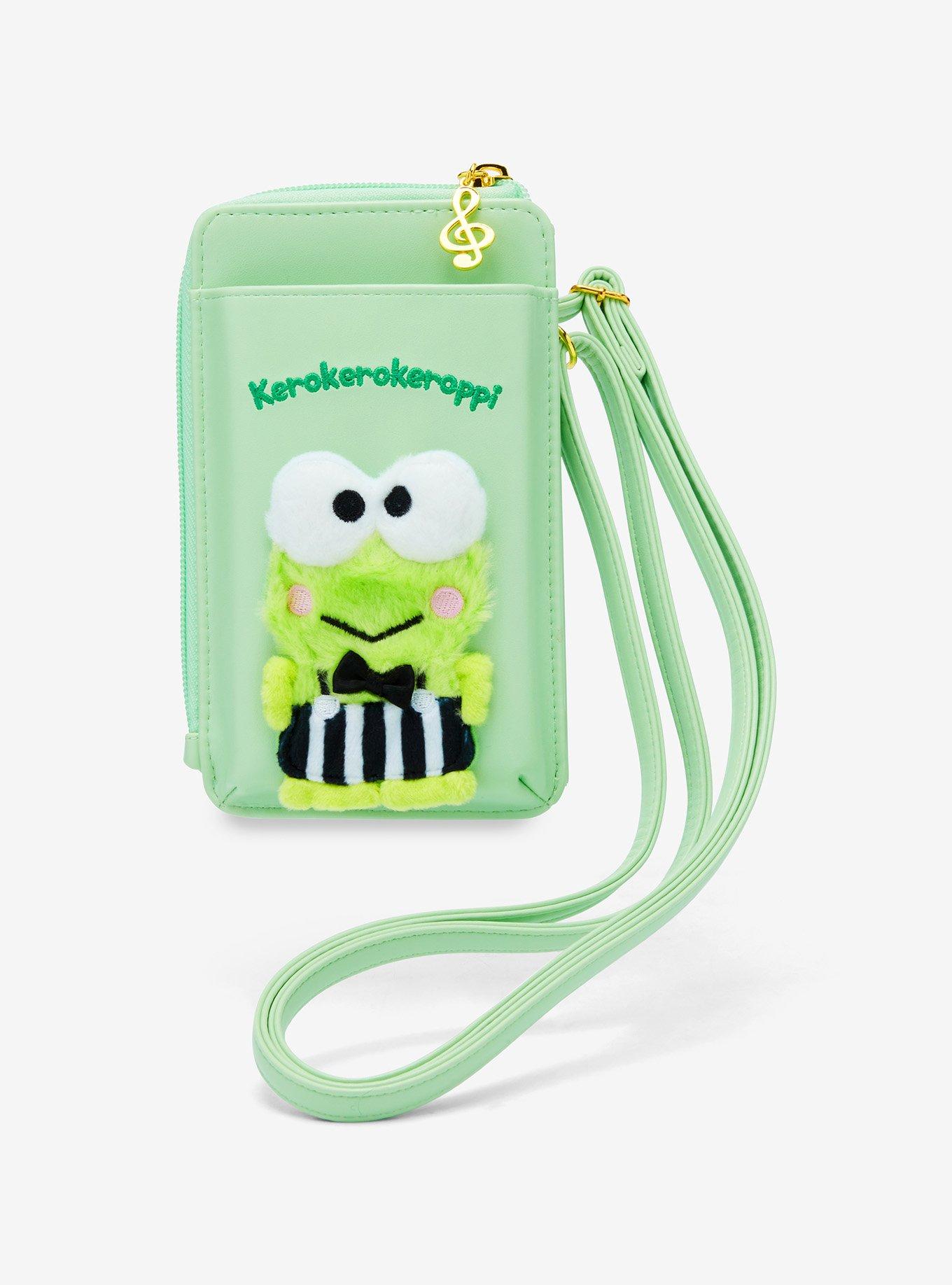 Keroppi Fuzzy Character Phone Pouch, , hi-res