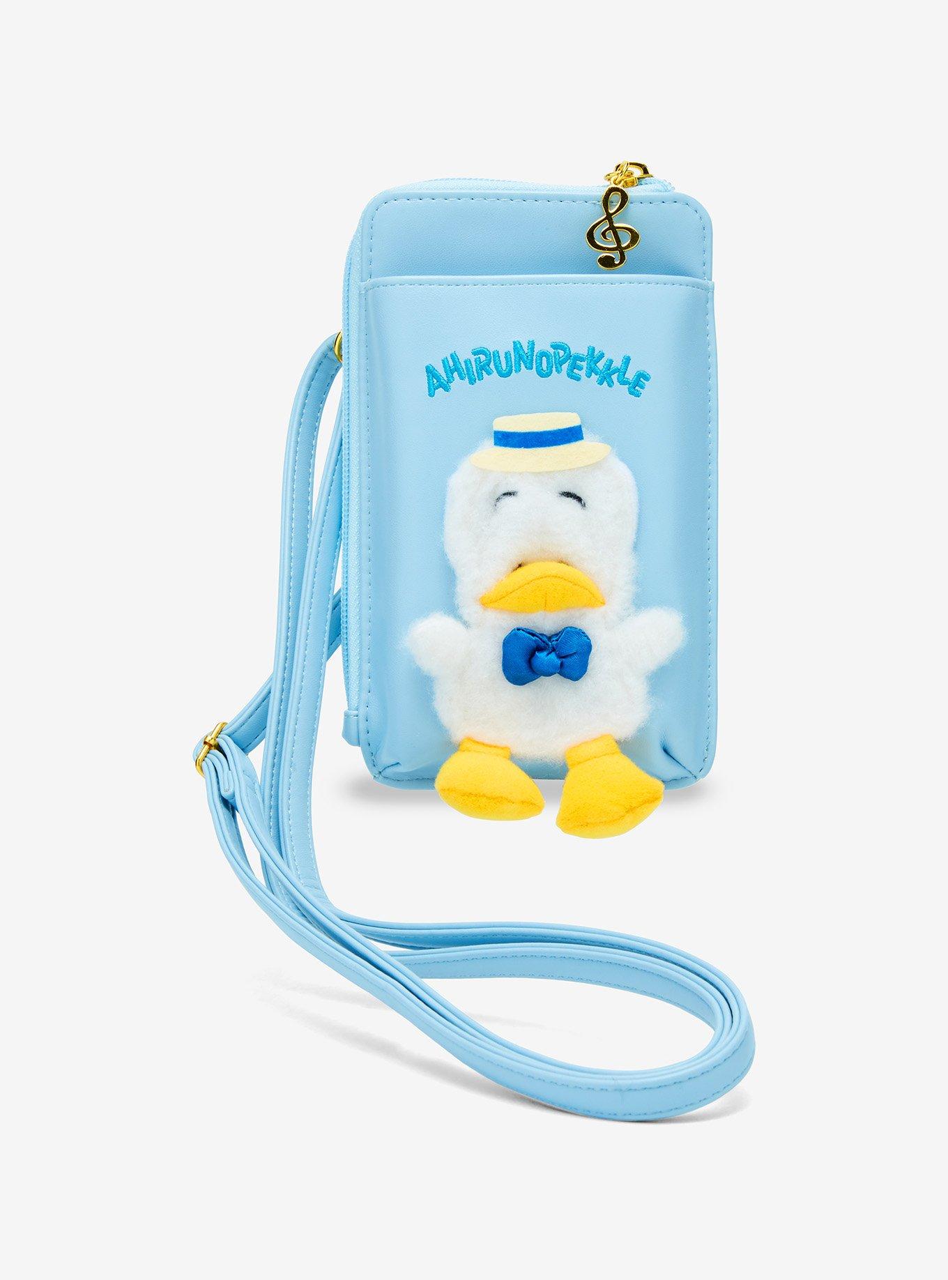 Pekkle Fuzzy Character Phone Pouch, , hi-res